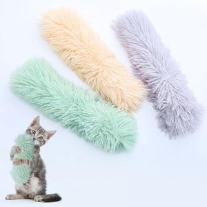 Interactive Soft Crinkle Pet Catnip Toy Pillow