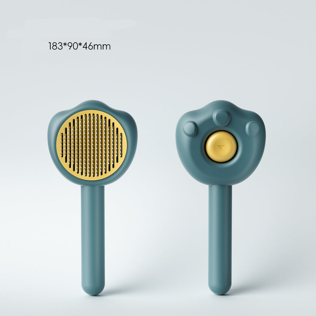 Self-Cleaning Pet Grooming Comb And Hair Remover