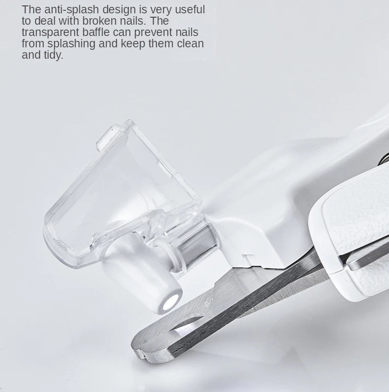 Professional Pet Nail Clipper Scissors with LED Trimmer