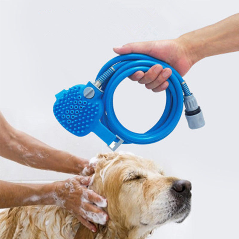 Pet Bathing Massage Brush Comfortable Cleaning Shower Tool