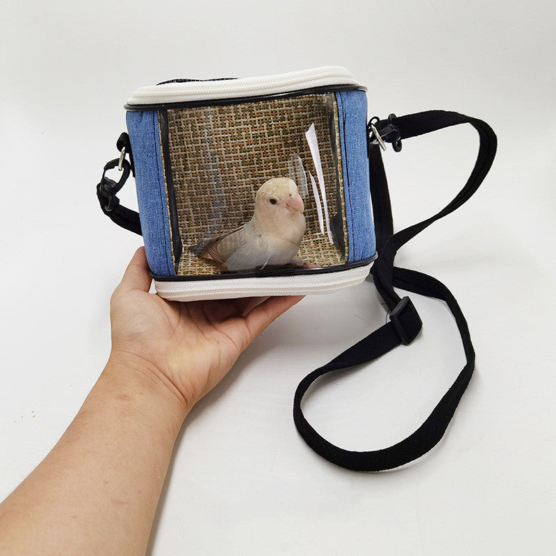 Medium Parrot Travel Cage Carrying Case For Pet Birds