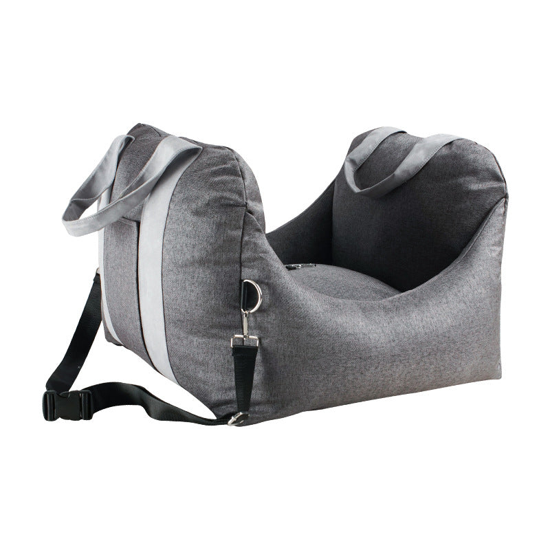 Detachable Washable Four-Season Pet Car Seat Carrier