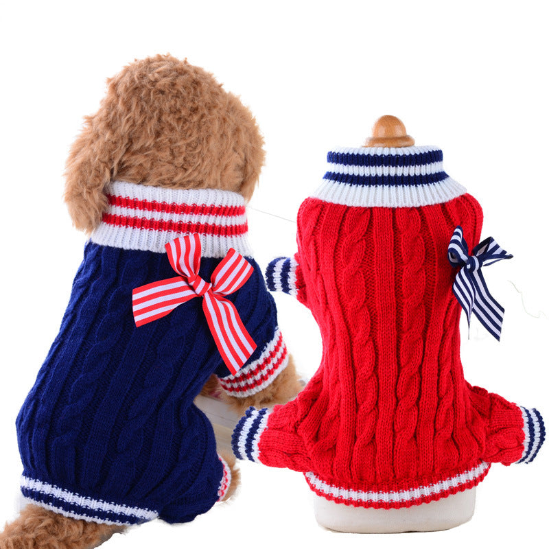 Pet Sweater Warm Comfortable Knit Outfit