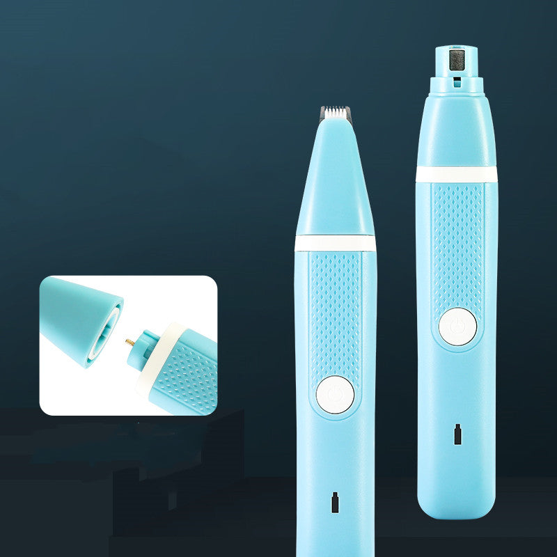 Pet Nail Polisher and Hair Trimmer Dual-Purpose Machine