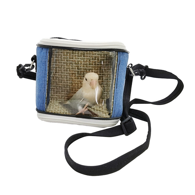 Medium Parrot Travel Cage Carrying Case For Pet Birds