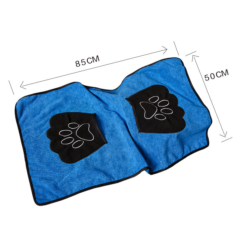 Absorbent Pet Bath Towel Quick-Drying
