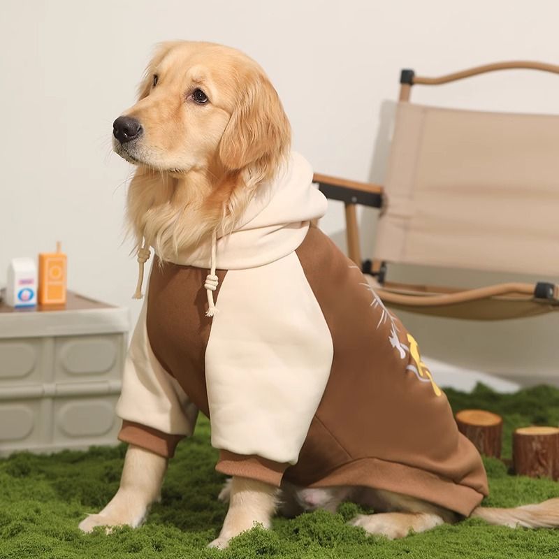 Large Pet Sweater Warm Comfortable Knit Outfit