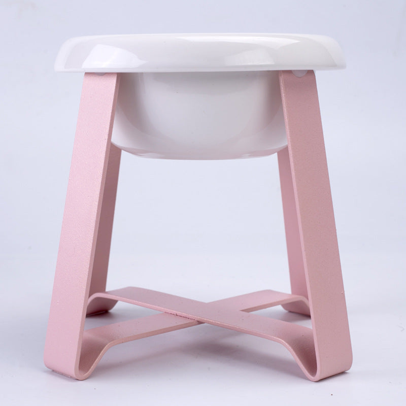 Creative Anti-Slip Pet Feeding Bowl With Stand 2-in-1