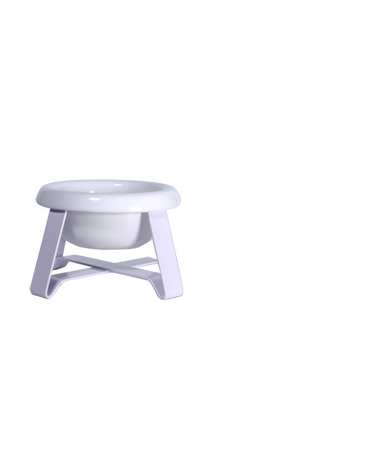 Creative Anti-Slip Pet Feeding Bowl With Stand 2-in-1