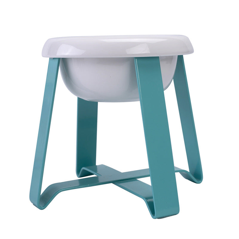 Creative Anti-Slip Pet Feeding Bowl With Stand 2-in-1