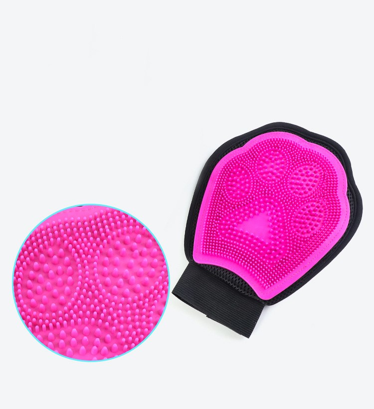 Pet Bath Glove Hair Cleaning Brush