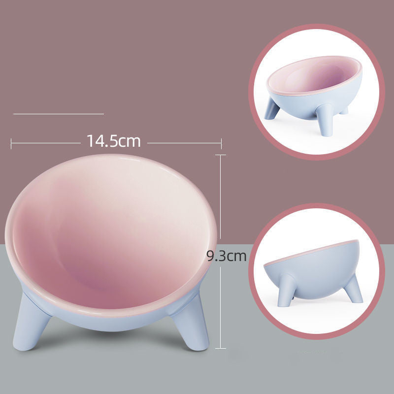 Nordic Color Pet Feeding Bowl With Stand