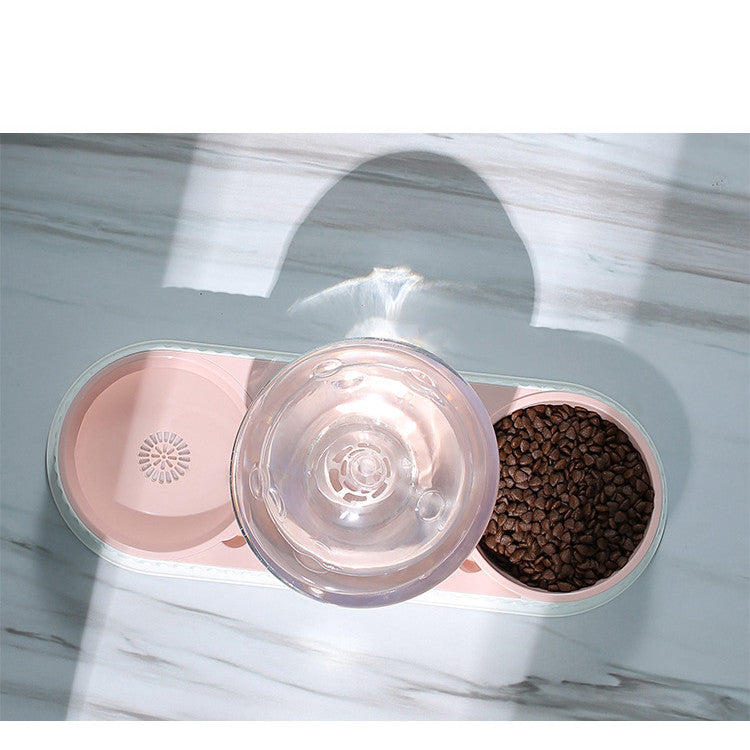 Automatic Plastic Pet Water and Food Bowl