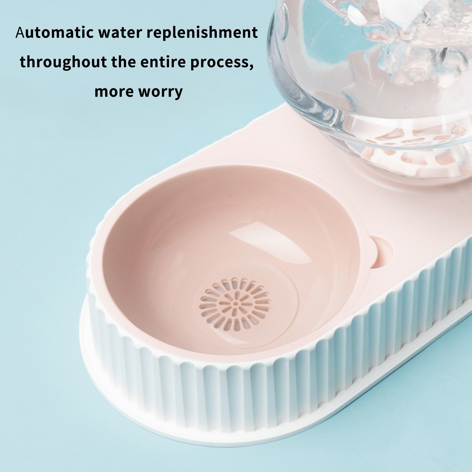 Automatic Plastic Pet Water and Food Bowl