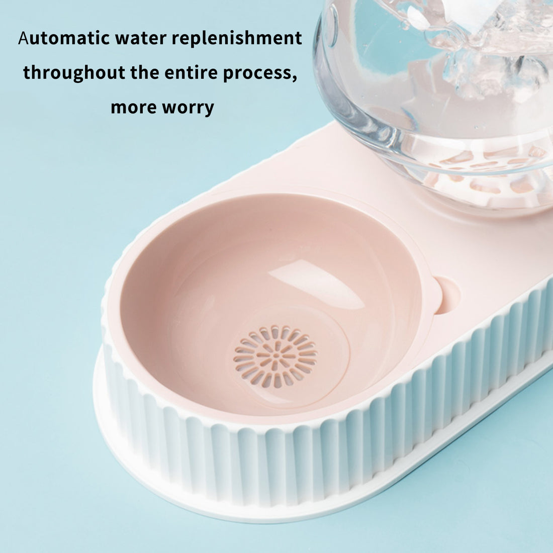 Automatic Plastic Pet Water and Food Bowl