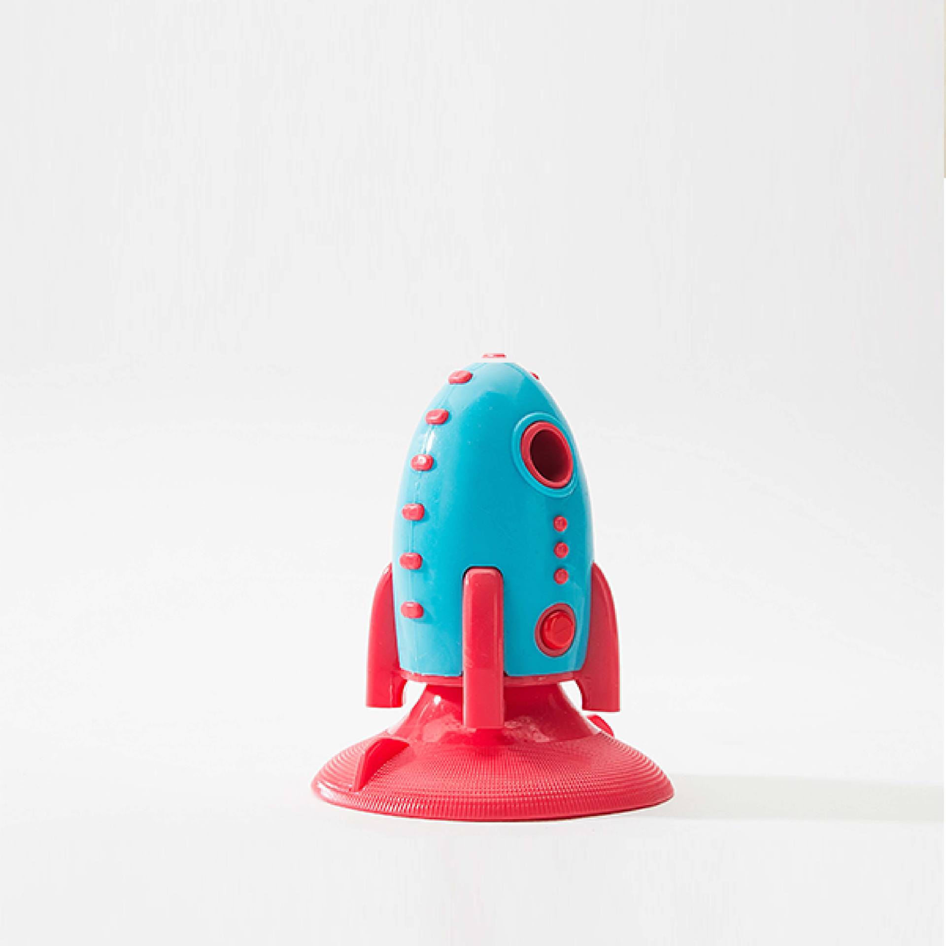 Rocket Bite Resistant Pet Toy Food Dispensing Chew