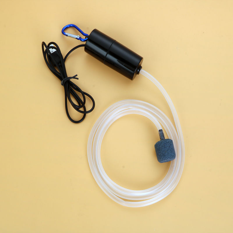 Portable USB Pet Tank Air Pump Quiet Energy Saving
