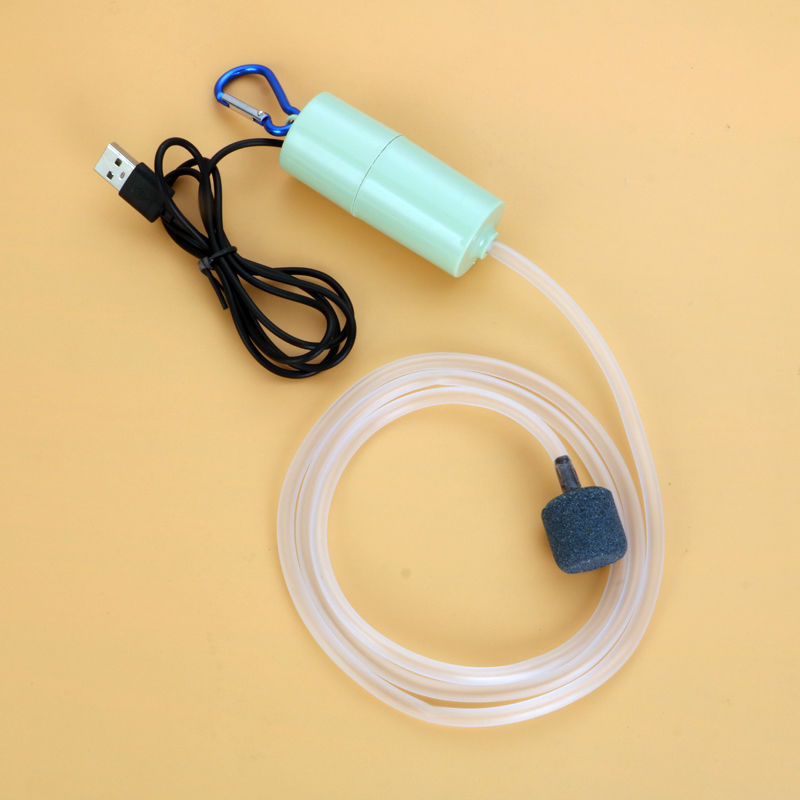 Portable USB Pet Tank Air Pump Quiet Energy Saving