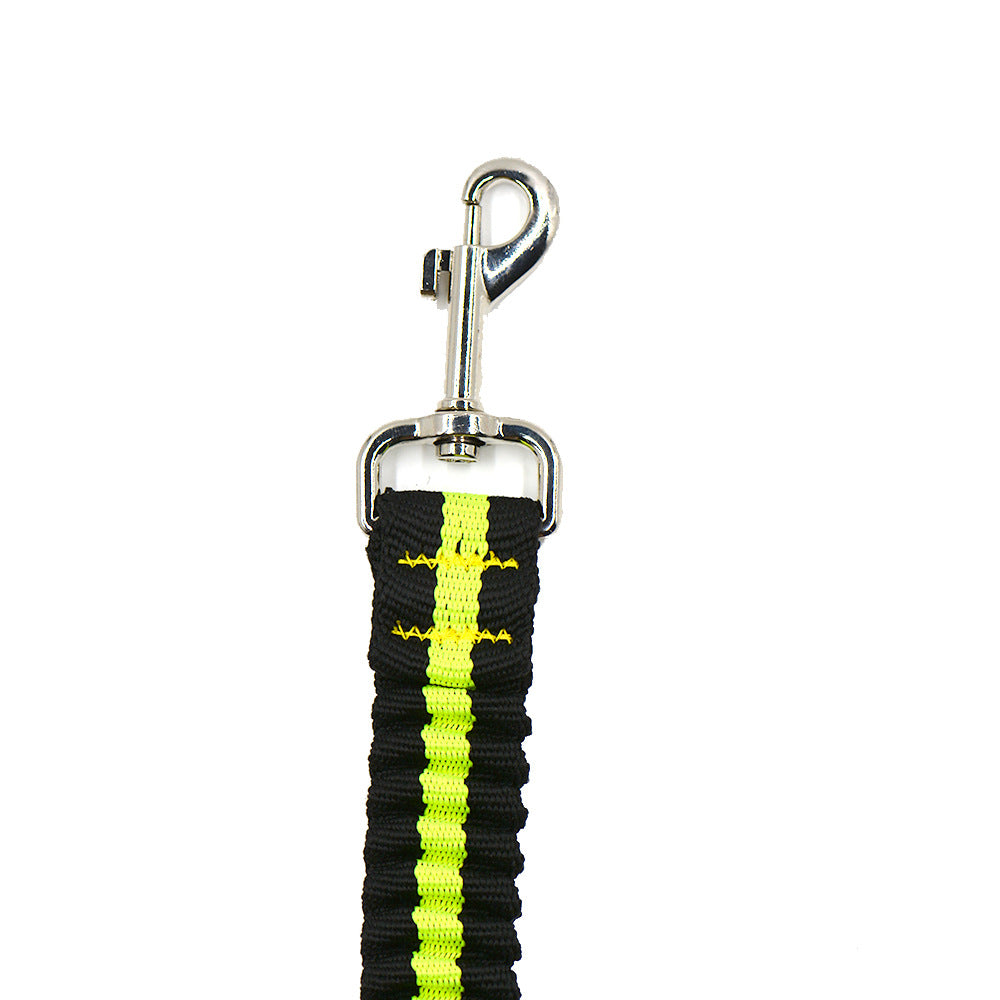 Adjustable Double Head Nylon One To Two Pet Leash