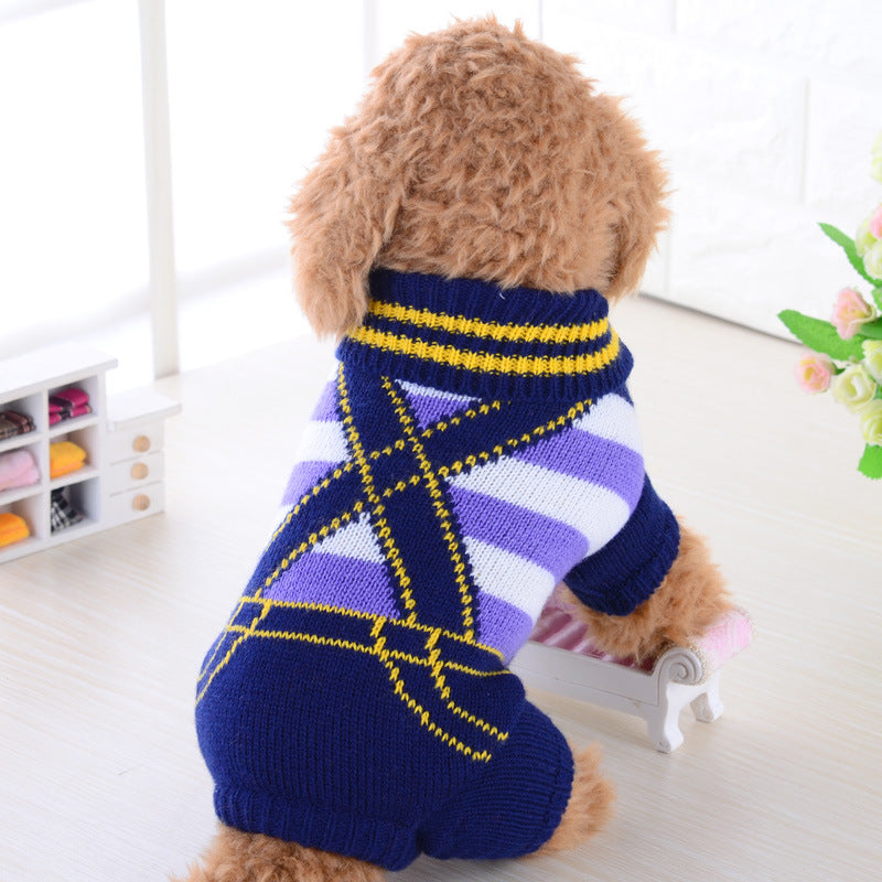 Pet Sweater Warm Comfortable Knit Outfit