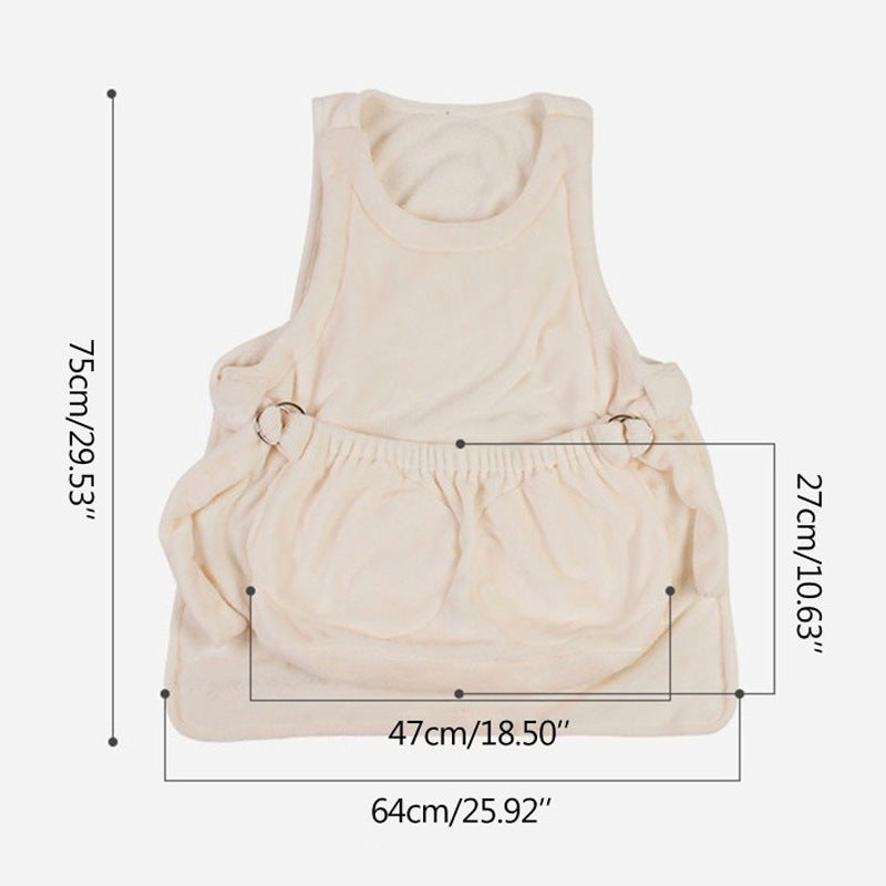 Outdoor Pet Carrier Apron For Travel