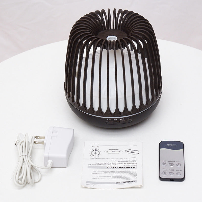 Wood Grain Aromatherapy Bird Cage Diffuser Machine