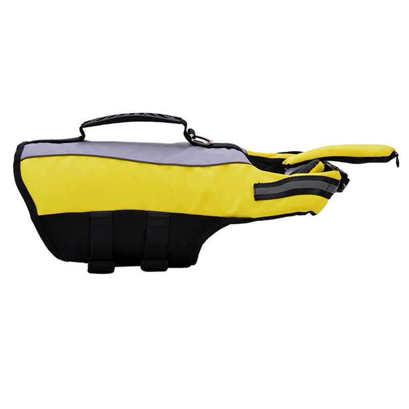 Reflective Nylon Pet Life Jacket With Airbag Safety