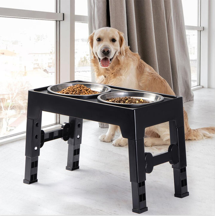 Anti-Tumble Pet Feeding Bowl With Neck Protection