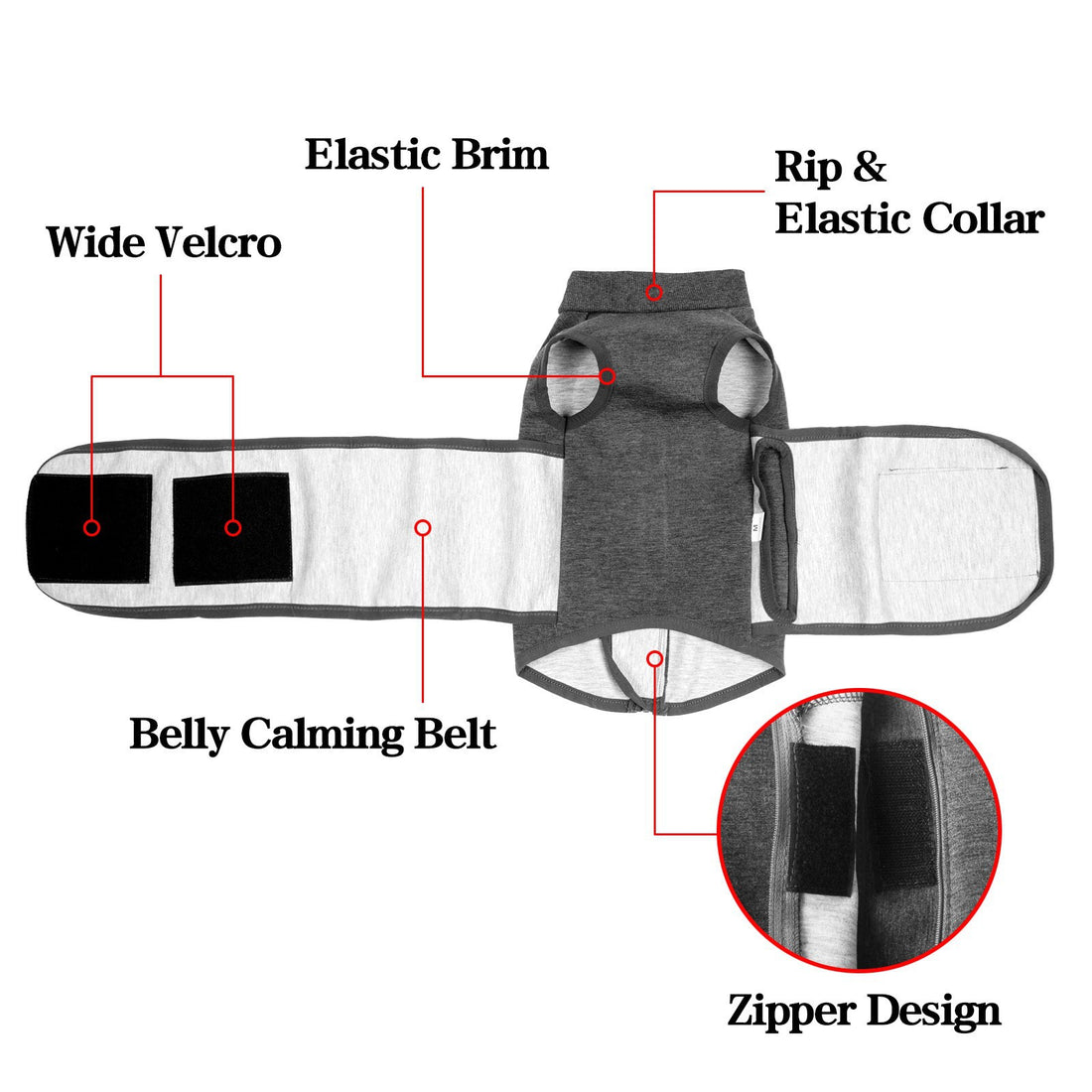 Polyester Cotton Pet Double-Layer Comfort Jacket