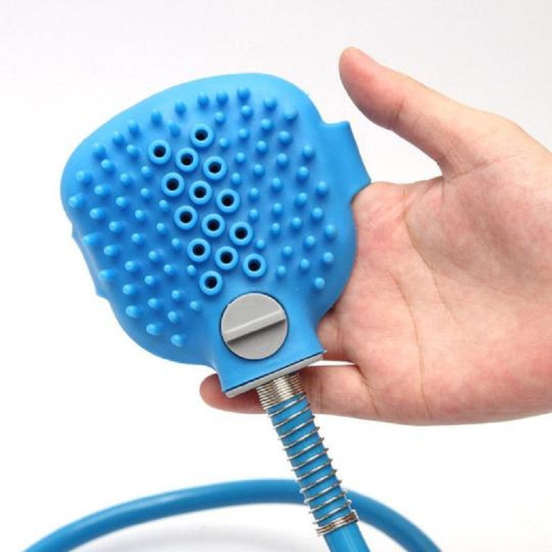 Pet Bathing Massage Brush Comfortable Cleaning Shower Tool