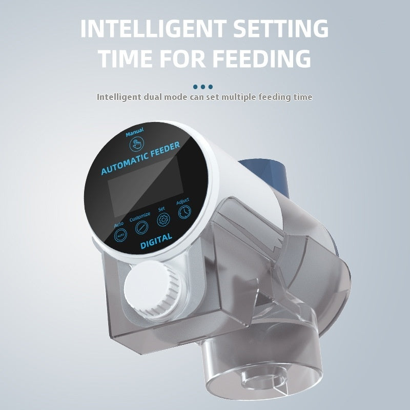 Timed Particle Pet Tank Feeder Automatic Dispenser