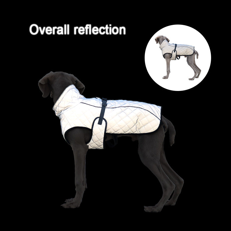 Pet Full Body Reflective Tactical Jacket Durable Outdoor Wear