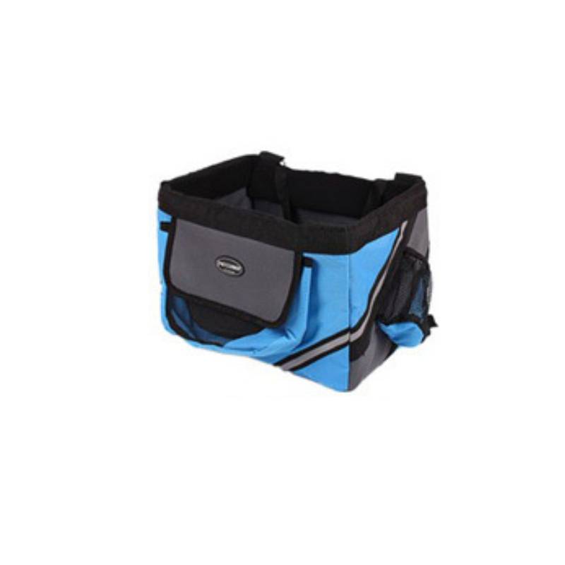 Removable Pet Bicycle Carrier Bag Front Handlebar Basket