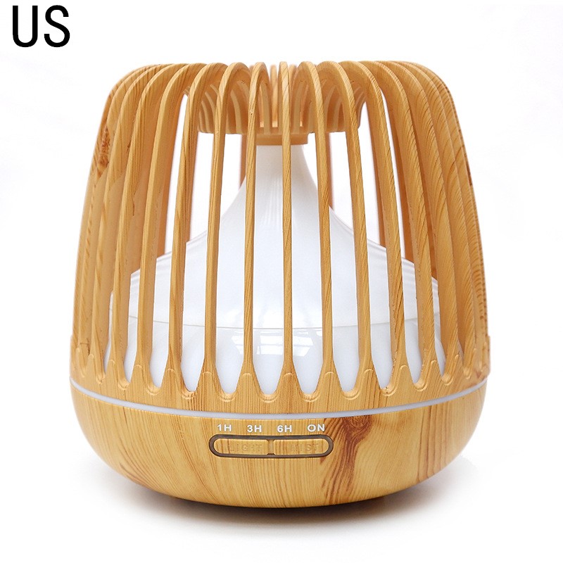 Wood Grain Aromatherapy Bird Cage Diffuser Machine