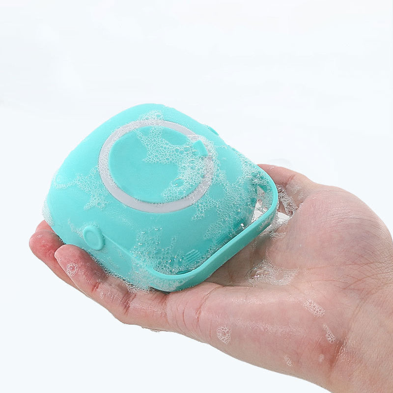 Soft Silicone Pet Bath Massage Brush For Grooming