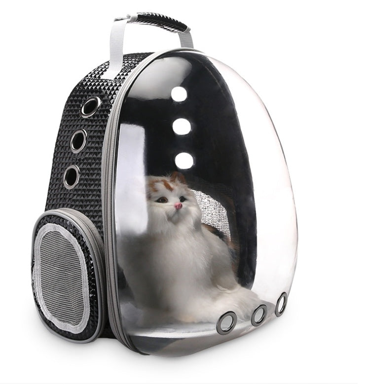 Portable Pet Backpack Carrier Bubble With 360° Sightseeing View