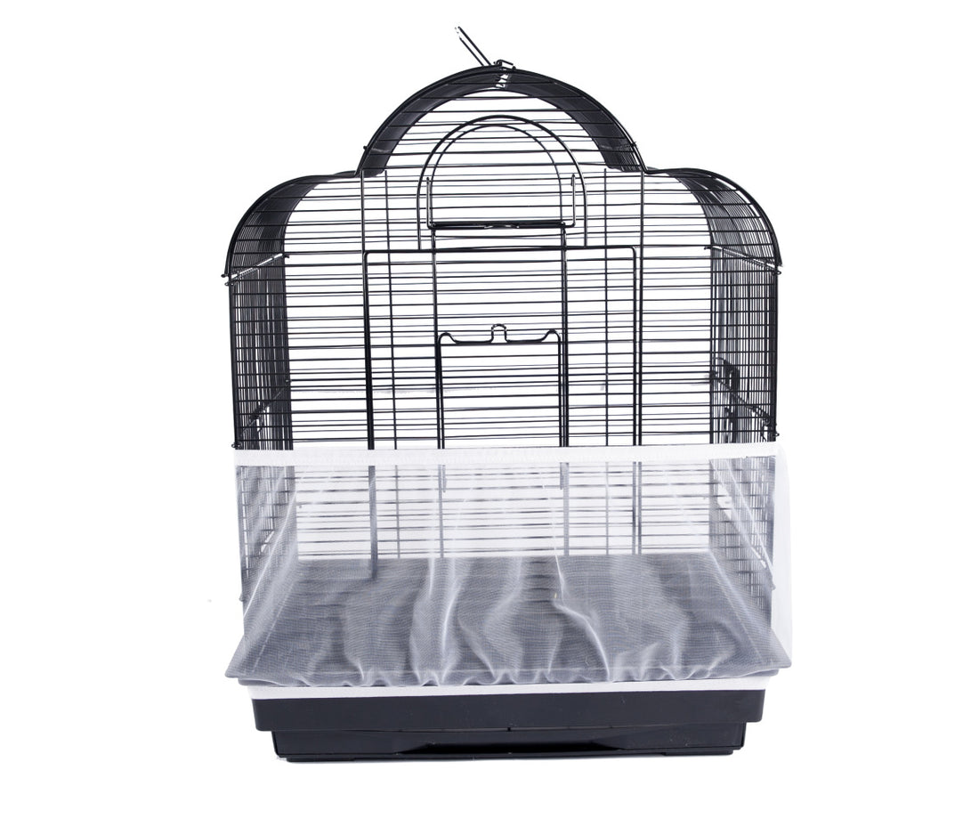 Dust Proof Mesh Pet Bird Cage Cover Protector