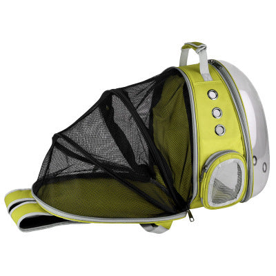 Portable Pet Backpack Carrier Bubble With 360° Sightseeing View