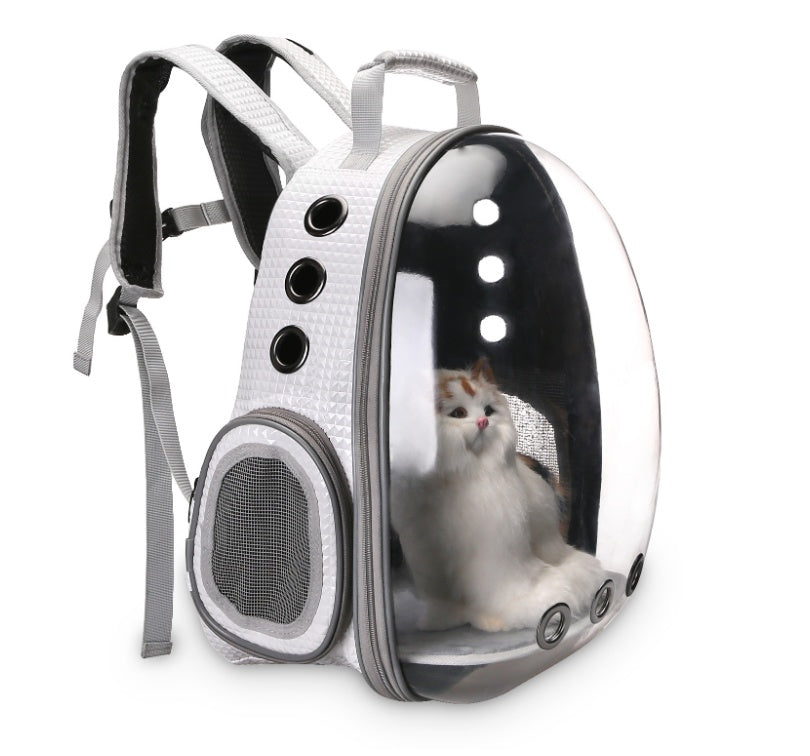 Portable Pet Backpack Carrier Bubble With 360° Sightseeing View