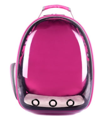 Portable Pet Backpack Carrier Bubble With 360° Sightseeing View