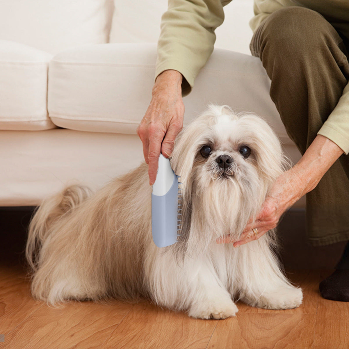 Silicone Pet Massage Brush For Grooming And Hair Removal