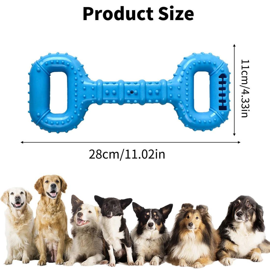 Durable Interactive Pet Chew Bone Toy