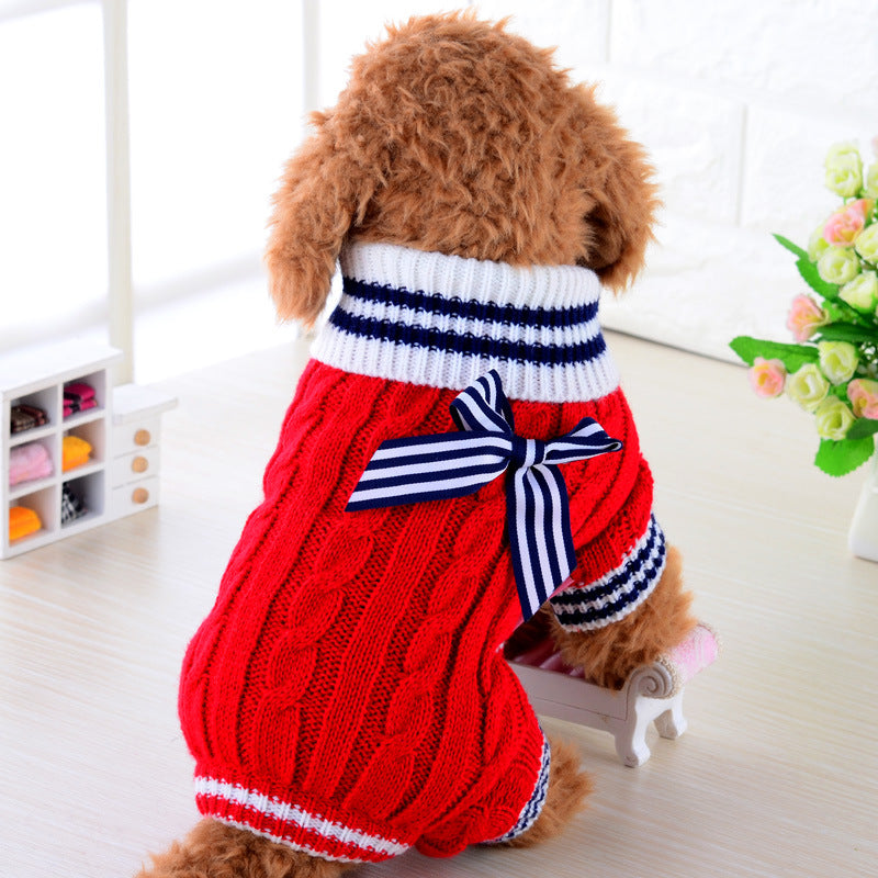 Pet Sweater Warm Comfortable Knit Outfit