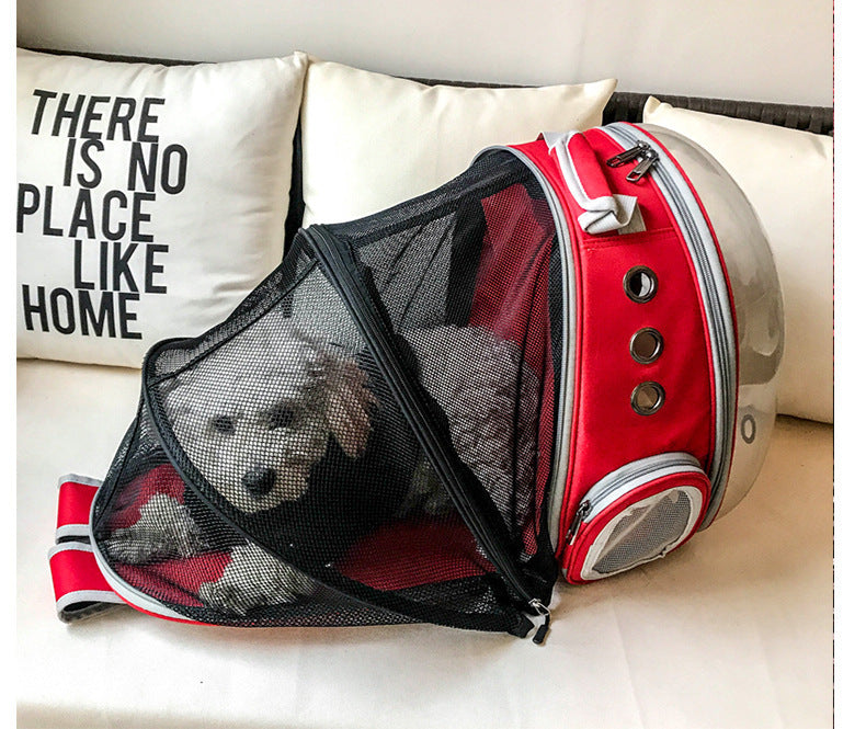 Portable Pet Backpack Carrier Bubble With 360° Sightseeing View