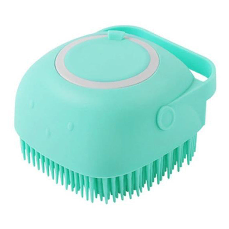 Soft Silicone Pet Bath Massage Brush For Grooming