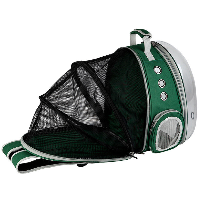 Portable Pet Backpack Carrier Bubble With 360° Sightseeing View
