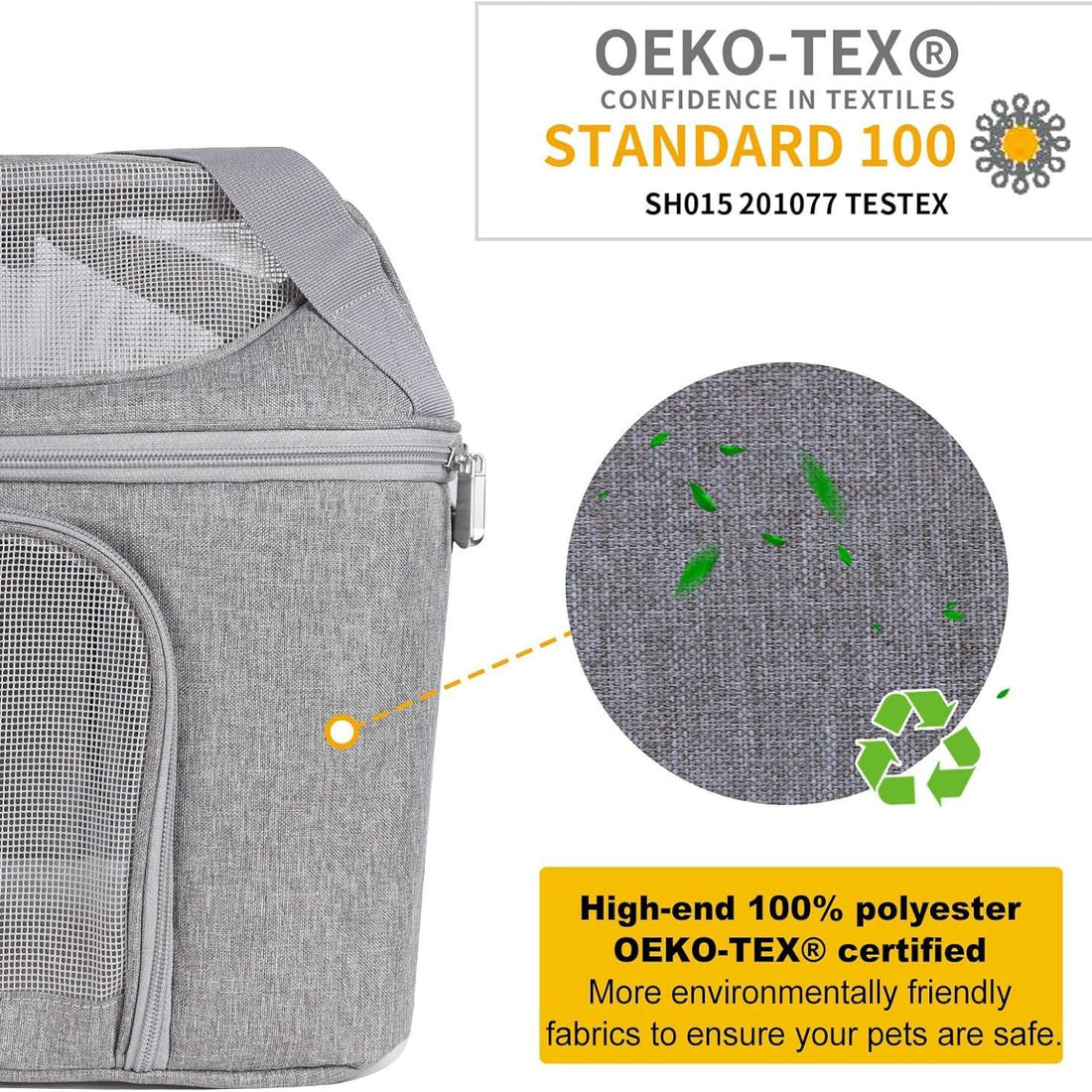 Breathable Portable Pet Backpack Carrier Travel Bag