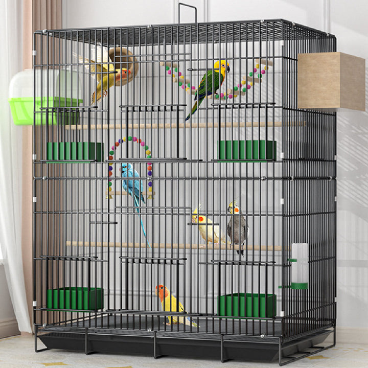 Home Fashion Double Layer Pet Cage With Modern Design