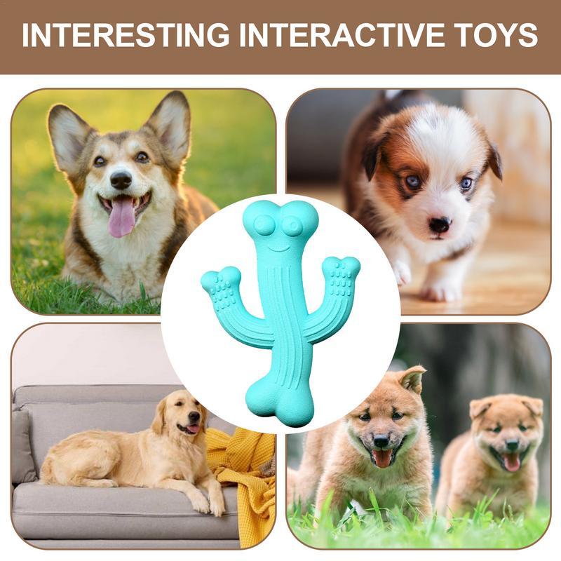 Cactus Chew Toy Durable Interactive Pet Toy For Play