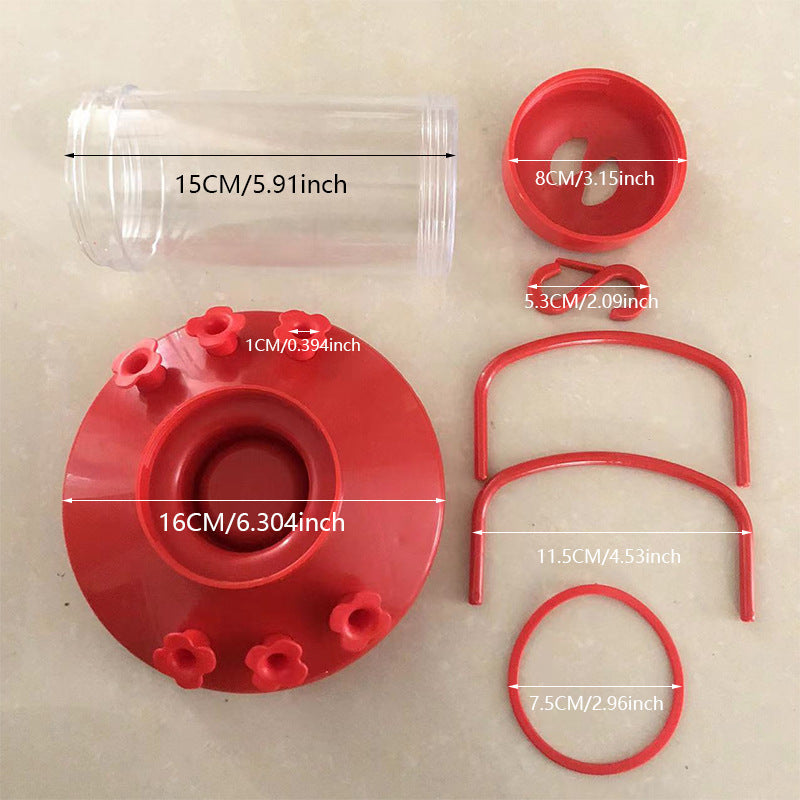 Long Tube Hummingbird Pet Feeder Dispenser
